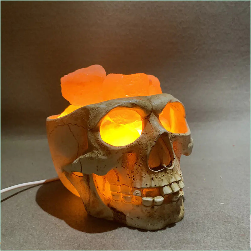 Halloween Skull Lamp
