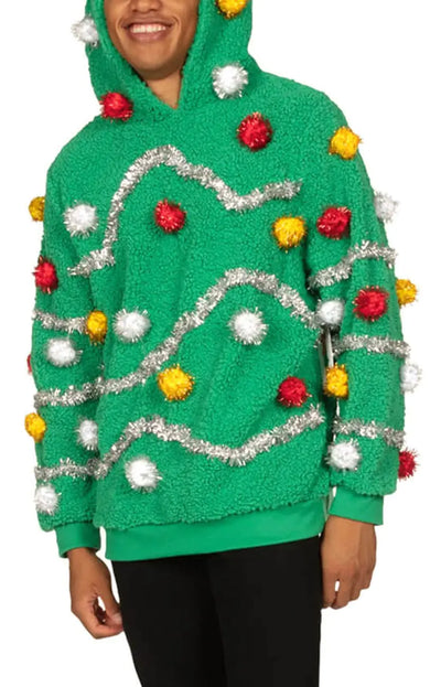 Christmas Tinsel Hoodie