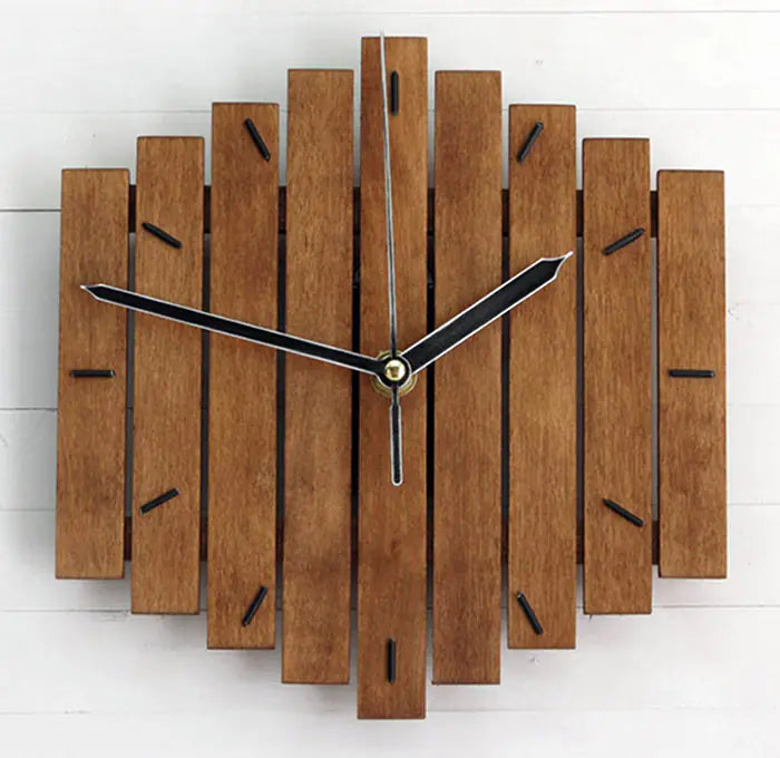 Rustic Wooden Clock