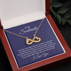 Endless Love Necklace - For Soulmate The Way You Make Me Feel