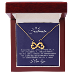 Endless Love Necklace - For Soulmate The Way You Make Me Feel