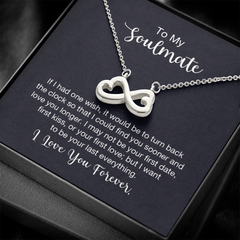 Endless Love Necklace - For Soulmate If I Had One Wish