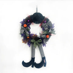 Haunted House Wreath