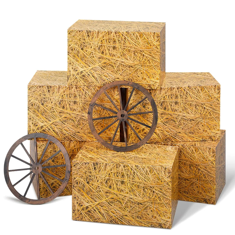 Outdoor Straw Fall Decor