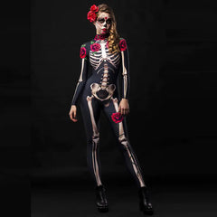 Halloween Skeleton Bodysuit