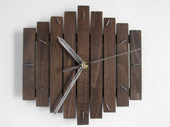 Rustic Wooden Clock
