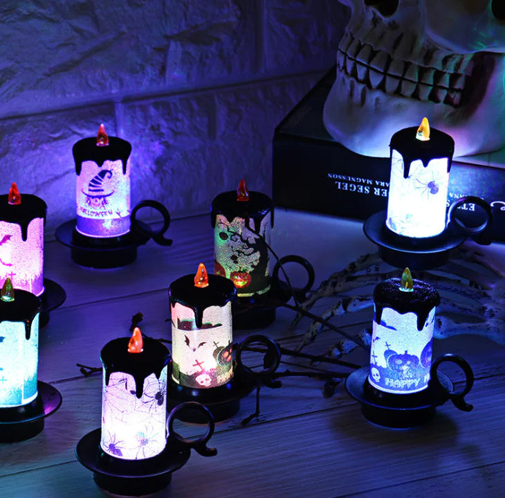 Electric Halloween Candle